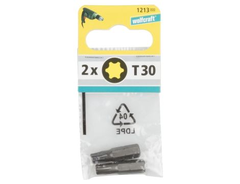 Końcówka Solid, torx 30, wolfcraft (2 szt.) - 2