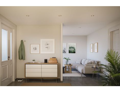 Zestaw opraw do wbudowania LANATI COIN LED 3X 6W 470lm 84mm 2700K IP20 230V drewno / aluminium - 9