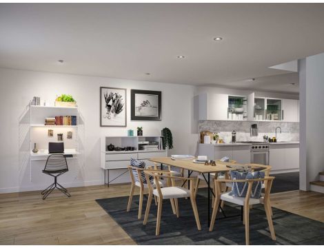 Zestaw opraw do wbudowania AUMUS LED 3-STEP DIM 3X5W 700lm 105mm 2700K-6500K IP20 230V chrom matowy / aluminium - 6