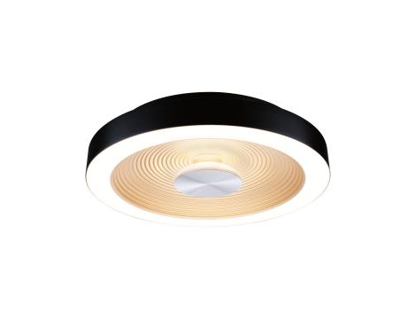 Plafoniera VOLEA 18W DIM 320MM 2120lm 3000K IP44 230V czarny / złoty / tworzywo sztuczne