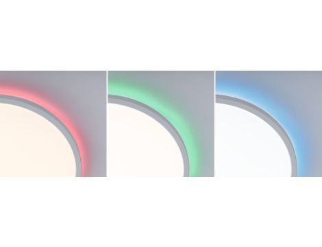 Plafoniera ATRIA SHINE LED Backlight RGB+W 19W 1500lm okragłą 290mm 3000K-6500K 230V biały / tworzywo sztuczne - 2
