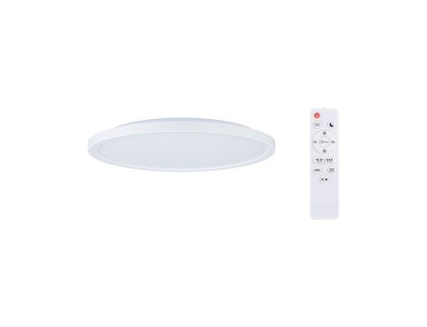 Plafoniera ATRIA SHINE LED Backlight RGB+W 19W 1500lm okragłą 290mm 3000K-6500K 230V biały / tworzywo sztuczne