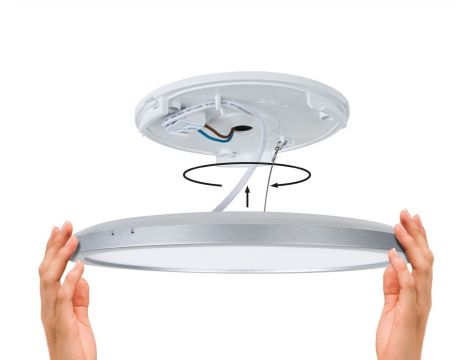 Plafoniera ATRIA SHINE LED Backlight DIM 32W 3680lm okragłą 400mm 3000K 230V biały / tworzywo sztuczne - 7