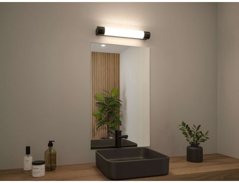 Oprawa ścienna nad lustro ARNEB LED 12W 3000K 1000lm 600mm IP44 230V czarny / aluminium - 5