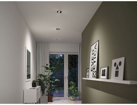 Oprawa do wbudowania AUMUS LED 3-STEP DIM 5W 700lm 105mm 2700K-6500K IP20 230V czarny matowy / aluminium - 10