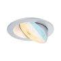 Oprawa do wbudowania AUMUS LED 3-STEP DIM 5W 700lm 105mm 2700K-6500K IP20 230V chrom matowy / aluminium - 2