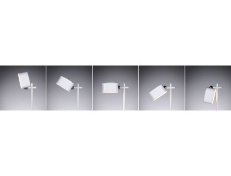 Lampka stołowa VARIA LED 3W DIM USB-C 2700K-6500K magnes klips 250/60lm 5V biały / metal - 7