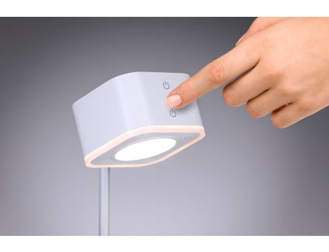 Lampka stołowa VARIA LED 3W DIM USB-C 2700K-6500K magnes klips 250/60lm 5V biały / metal - 6