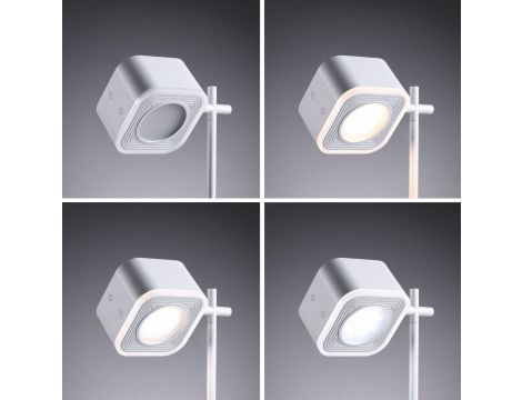 Lampka stołowa VARIA LED 3W DIM USB-C 2700K-6500K magnes klips 250/60lm 5V biały / metal - 3