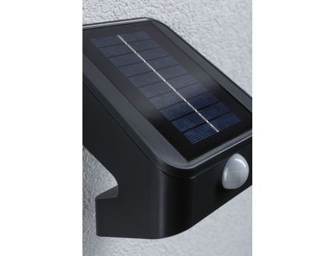 Oprawa elewacyjna LESLY LED 5.5W solar PIR 400lm 3000K IP65 USB-C 3.7V antracyt / tworzywo sztuczne - 6