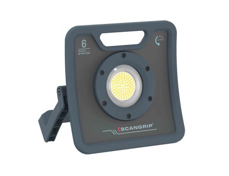 Wytrzymała akumulatorowo - sieciowa lampa robocza LED 6000 lm 37 W Scangrip NOVA 6 C+R forLIFE 03.6205 - 7