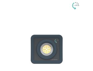 Kompaktowa akumulatorowa lampa robocza LED 1000 lm 7,3 W Scangrip NOVA MINI forLIFE 03.6200