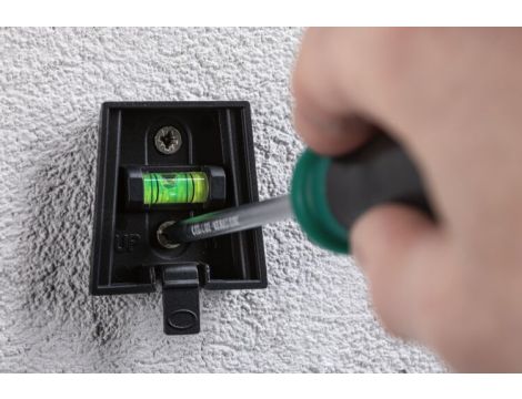 Oprawa elewacyjna LESLA LED 12.5W solar PIR 1000lm 3000K IP65 USB-C 3.6V antracyt / tworzywo sztuczne - 9