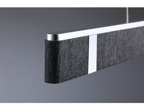 Oprawa wisząca JAGUN LED ZIGBEE 21W 2700K 230V antracyt / metal / filc - 5