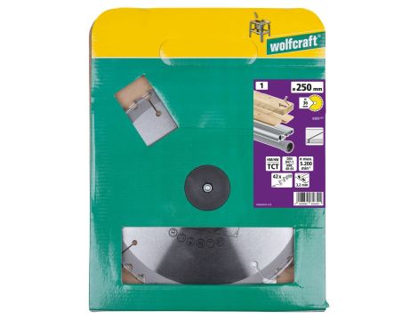 Tarcza do stołowych pilarek tarczowych 250x30, seria lila nowa, wolfcraft - 2