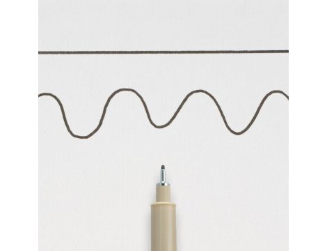 Marker, długopis Pigma Micron 08, 0,5 mm czarny, Sakura - 4