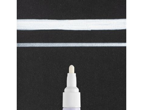 Marker Pen-touch Medium biały, Sakura - 4