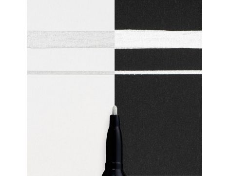 Marker Pen-touch Fine srebrny, Sakura - 3