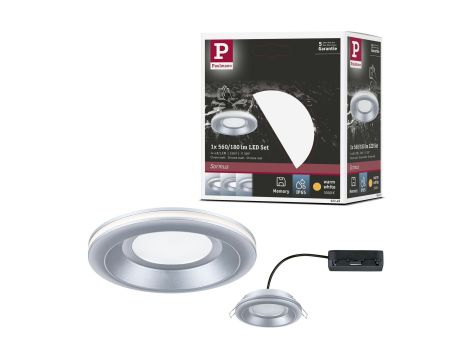 Oprawa wpuszczana SORMUS LED 6.5W 560lm / 180lm 3000K IP65 230V chrom matowy / tworzywo sztuczne - 14