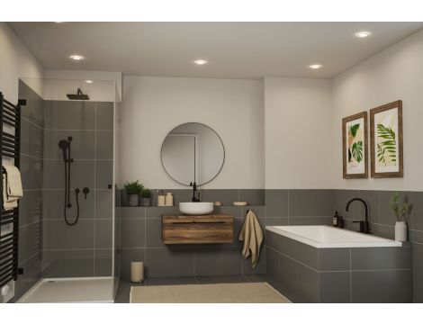 Oprawa wpuszczana SORMUS LED 6.5W 560lm / 180lm 3000K IP65 230V chrom matowy / tworzywo sztuczne - 6