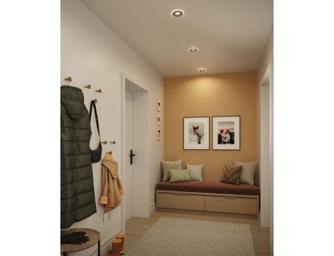 Oprawa wpuszczana SORMUS LED 6.5W 560lm / 180lm 3000K IP65 230V czarny / tworzywo sztuczne - 13