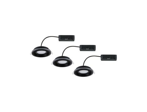Oprawa wpuszczana SORMUS LED 3X 6.5W 560lm / 180lm 3000K IP65 230V czarny / tworzywo sztuczne - 5
