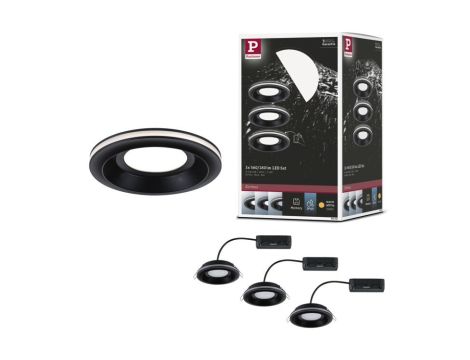 Oprawa wpuszczana SORMUS LED 3X 6.5W 560lm / 180lm 3000K IP65 230V czarny / tworzywo sztuczne - 9