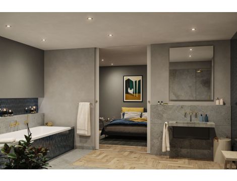 Oprawa do wbudowania NOVA PLUS DIM wychylna GU10 max.35W 93mm IP65 230V złoty matowy / aluminium - 4