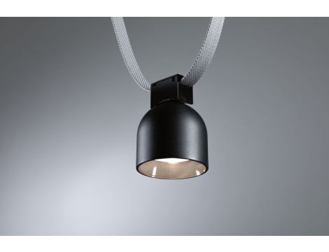 Reflektor systemu ULine RONDE LED 7W 405lm 3000K 85mm IP20 48V czarny / aluminium - 4