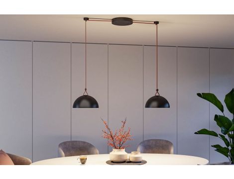 Zacisk prosty taśmy systemu ULine 2 szt. IP20 czarny / aluminum - 3