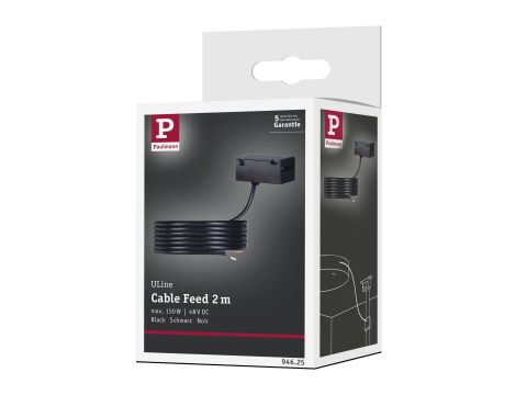 Adapter zasilający systemu ULine z przewodem 200cm IP20 czarny / aluminium - 8