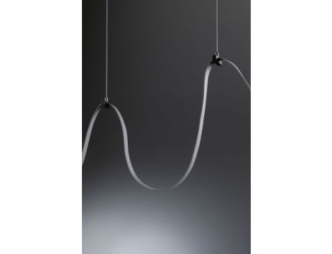 Zawiesie linkowe do taśm systemu ULine max.200cm czarny / tworzywo sztuczne - 10