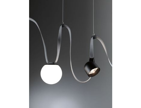 Zawiesie linkowe do taśm systemu ULine max.200cm czarny / tworzywo sztuczne - 9