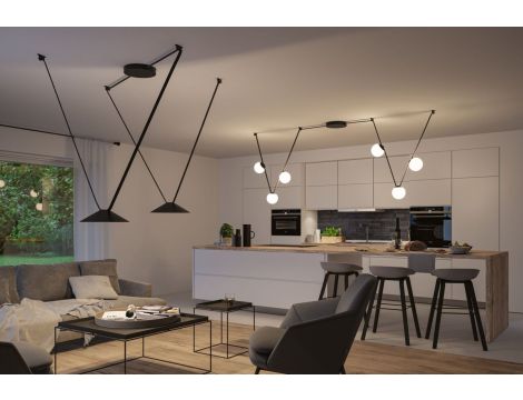 Zestaw instalacyjny z transformatorem systemu ULine max.150W 230V/48V czarny / aluminum - 5