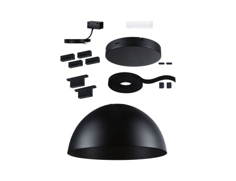 Zestaw kompletny systemu ULine BOL z taśmą 5m czarny max.60W 230V/48V czarny / aluminum