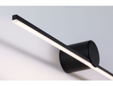 Oprawa ścienna SAVA LED nad lustro 13,5W 850lm 3000K 1200mm IP44 230V czarny matowy / metal - 4