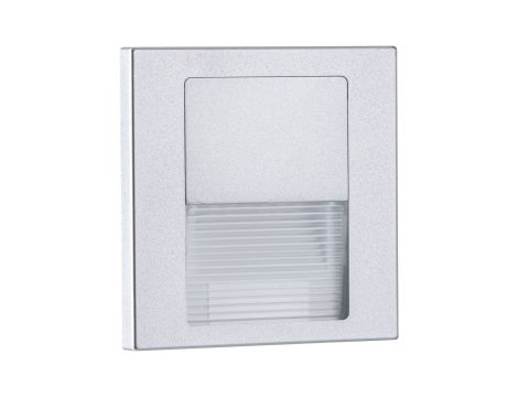 Oprawa przyschodowa TSARO LED kwadrat 1x1,W 80lm 2700K IP20 230V chrom matowy / tworzywo sztuczne - 6