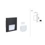 Oprawa przyschodowa TSARO LED czujnik ruchu i zmierzchu kwadrat 1x1,W 80lm 2700K IP20 230V czarny matowy / tworzywo sztuczne - 15