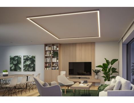 Oprawa liniowa systemu LINION LED 8,5W 0,5m 3000K IP20 24V chrom matowy / aluminium - 7