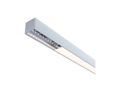 Oprawa liniowa systemu LINION LED 8,5W 0,5m 3000K IP20 24V chrom matowy / aluminium - 5