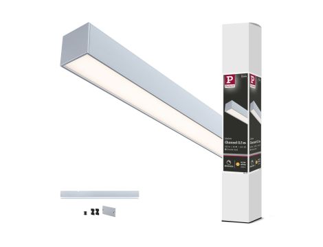 Oprawa liniowa systemu LINION LED 8,5W 0,5m 3000K IP20 24V chrom matowy / aluminium - 11