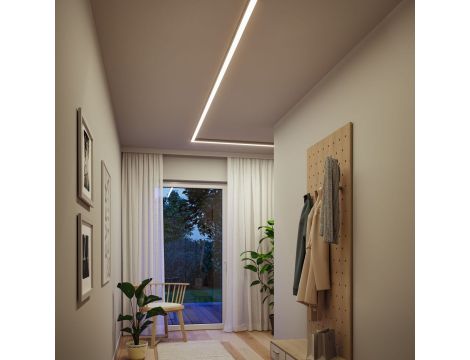 Oprawa liniowa systemu LINION LED 17W 1m 3000K IP20 24V chrom matowy / aluminium - 10