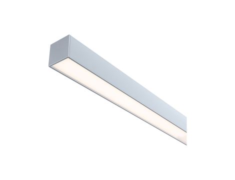 Oprawa liniowa systemu LINION LED 17W 1m 3000K IP20 24V chrom matowy / aluminium