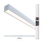 Oprawa liniowa systemu LINION LED 25,5W 1,5m 3000K IP20 24V chrom matowy / aluminium - 19
