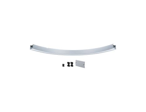 Profil świetlny systemu Linion wygięty 90st. 13W 1400lm 3000K 24V chrom mat / aluminium / tworzywo sztuczne - 3