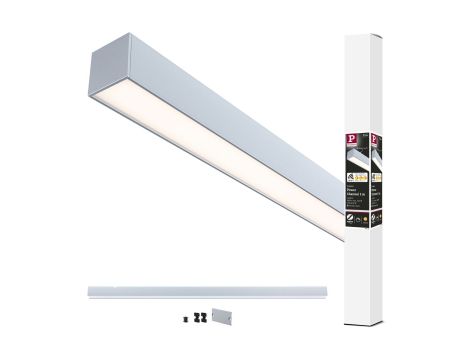 Oprawa liniowa systemu LINION LED SH ZIgbee17W 1m 3000K IP20 150VA 24V chrom matowy RAL 9006 / aluminium - 16