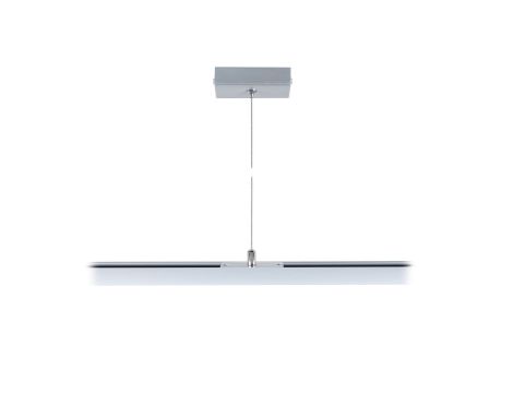 Zawieszenie linowe systemu Linion 0,1-1,5 m do rozwiązania wahadłowego chrom mat / metal - 2