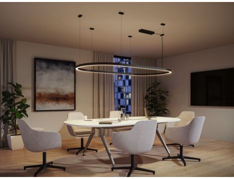 Przewód zasilający systemu LINION LED 1,75m IP20 24V DC czarny matowy / tkanina tworzywo sztuczne - 3