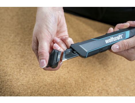 Nóż z odłamywanym ostrzem PRO SAFETY, 18 mm wolfcraft - 8