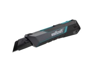 Nóż z odłamywanym ostrzem 25 mm PRO SAFETY, wolfcraft